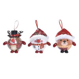 Bola Decoracion Navidad Tradicional DKD Home Decor Multicolor 8 x 16 x 11 cm (12 Unidades) Precio: 43.94999994. SKU: B1KDYP2BRC