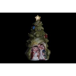 Nacimiento Navidad Tradicional DKD Home Decor Verde Rojo 5.8 x 12.3 x 7.3 cm (12 Unidades)