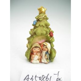 Nacimiento Navidad Tradicional DKD Home Decor Verde Rojo 5.8 x 12.3 x 7.3 cm (12 Unidades) Precio: 60.95000021. SKU: B1HGLG2C5M