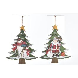 Decoracion Colgante Navidad Tradicional DKD Home Decor Verde Blanco 2 x 34.5 x 28.5 cm (12 Unidades) Precio: 125.68999993. SKU: B16P2NCVXG