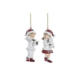 Figura Navidad Tradicional DKD Home Decor Rojo Blanco 4 x 11 x 6 cm (12 Unidades) Precio: 46.69000017. SKU: B1JGFG7Y7F