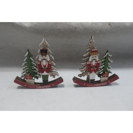 Decoracion Navidad Tradicional DKD Home Decor Rojo Verde 1.5 x 16 x 15 cm (12 Unidades) Precio: 34.98999955. SKU: B1H6BQCKQB