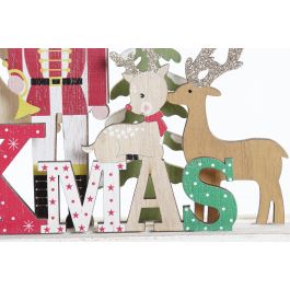 Decoracion Navidad Tradicional DKD Home Decor Multicolor 4 x 17 x 15 cm (12 Unidades)