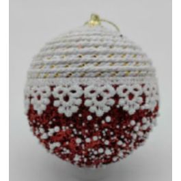 Decoracion Colgante Navidad Tradicional DKD Home Decor Rojo Blanco 8 x 8 x 8 cm (12 Unidades) Precio: 12.89999997. SKU: B1APL3AVTD