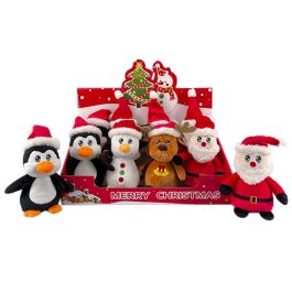 Peluche Navidad Tradicional DKD Home Decor Multicolor 9 x 18 x 14 cm (12 Unidades) Precio: 48.50000045. SKU: B17ZXDN9SH