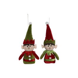 Figura Navidad Tradicional DKD Home Decor Verde Rojo 18 x 22 x 26 cm (12 Unidades) Precio: 40.49999954. SKU: B1DGM9YB2R