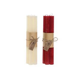 Vela Navidad Tradicional DKD Home Decor Rojo Blanco 2 x 23.5 x 2 cm Set de 4 (12 Unidades) Precio: 51.8969000121. SKU: B1D42YBPNR