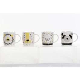 Mug Kids DKD Home Decor Negro Amarillo 8.5 x 9 x 12 cm (12 Unidades) Precio: 36.49999969. SKU: B1A9ZVFVSY