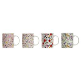 Mug Shabby DKD Home Decor Multicolor 8 x 9 x 12 cm (12 Unidades) Precio: 36.79000039. SKU: B1ESSZAE83