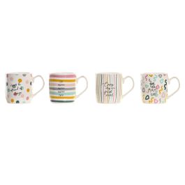 Mug Scandi DKD Home Decor Multicolor 8.3 x 9.5 x 11.5 cm (12 Unidades) Precio: 35.50000003. SKU: B1AFAQ4GKM