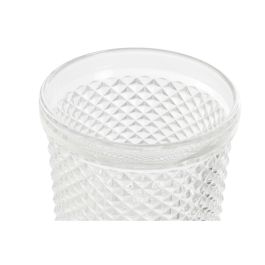 Vaso Basicos DKD Home Decor Transparente 8 x 10 x 8 cm (6 Unidades)