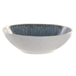 Plato Moderno DKD Home Decor Azul Blanco 17.5 x 5.7 x 17.5 cm (12 Unidades) Precio: 97.49999952. SKU: B1EVR52SNL