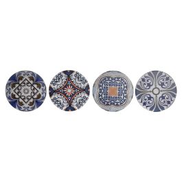 Salvamantel Arabe DKD Home Decor Azul Blanco 20 x 0.7 x 20 cm (12 Unidades) Precio: 45.8900002. SKU: B19HXWS3L4