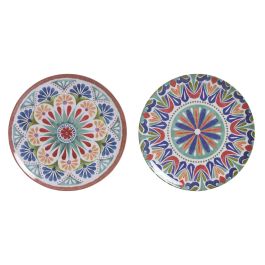 Plato Boho DKD Home Decor Multicolor 20 x 1 x 20 cm (12 Unidades) Precio: 20.9500005. SKU: B1ECAPC2RT