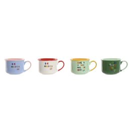 Mug Shabby DKD Home Decor Multicolor 9 x 6.5 x 10 cm (12 Unidades) Precio: 30.50000052. SKU: B1C7KQMWAA