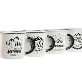 Mug Alpino DKD Home Decor Multicolor 8.7 x 8 x 9.4 cm (12 Unidades)