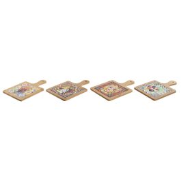 Salvamantel Mediterraneo DKD Home Decor Multicolor 28 x 1 x 19 cm (12 Unidades)