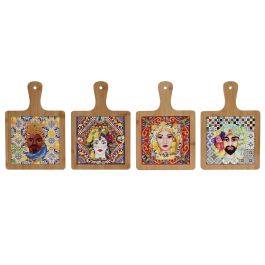 Salvamantel Mediterraneo DKD Home Decor Multicolor 28 x 1 x 19 cm (12 Unidades) Precio: 90.7379005687. SKU: B1ABRMLLE5