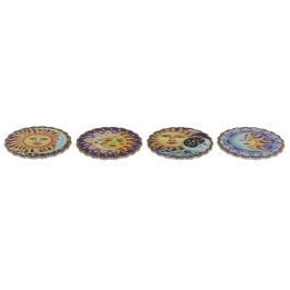 Salvamantel Mediterraneo DKD Home Decor Multicolor 20 x 0.7 x 20 cm (12 Unidades)