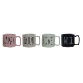 Mug Moderno DKD Home Decor Gris Rosa 8.5 x 8 x 12 cm (12 Unidades) Precio: 46.5850002662. SKU: B1HSBVT3XK