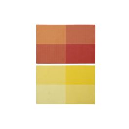 Individual Balines DKD Home Decor Amarillo Naranja 31 x 0.5 x 45 cm (12 Unidades) Precio: 10.4544. SKU: B1KAR3RBRD