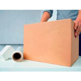 Caja Para Embalar Q-Connect Americana Ultrarresistente Carton Reciclado Canal Doble 7 mm Color Kraft 450x375x280 mm 15 unidades