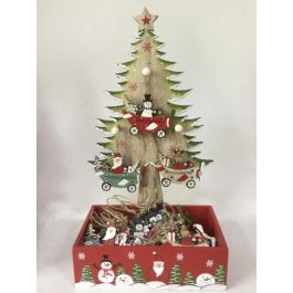 Decoracion Colgante Navidad Tradicional DKD Home Decor Rojo Verde 11 x 32 x 17 cm (24 Unidades) Precio: 34.98999955. SKU: B1CFR7ZG4F