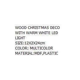 Decoracion Colgante Navidad Tradicional DKD Home Decor Rojo Blanco 2 x 24 x 12 cm (24 Unidades)