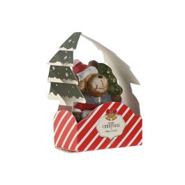 Figura Navidad Tradicional DKD Home Decor Multicolor 3 x 6 x 4 cm (24 Unidades)