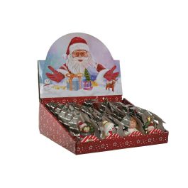 Figura Navidad Tradicional DKD Home Decor Multicolor 3 x 6 x 4 cm (24 Unidades)