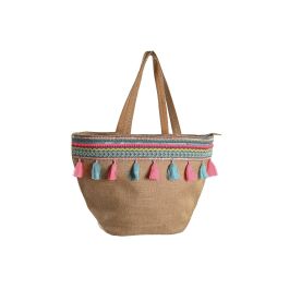 Bolso Mediterraneo DKD Home Decor Natural Multicolor 19 x 63 x 58 cm (2 Unidades) Precio: 39.58999968. SKU: B1CDBRSEC2