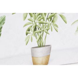 Cuadro Urban DKD Home Decor Verde Blanco 1.5 x 30 x 90 cm (2 Unidades)