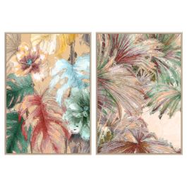 Cuadro Tropical DKD Home Decor Multicolor 4.5 x 123 x 83 cm (2 Unidades) Precio: 175.94999983. SKU: B1FD56MQ5J