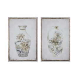 Cuadro Tradicional DKD Home Decor Beige Dorado 1.8 x 70 x 50 cm (2 Unidades) Precio: 24.95000035. SKU: B15EM8HCQ5