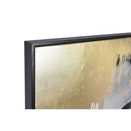 Cuadro Glam DKD Home Decor Negro Dorado 4 x 140 x 100 cm (2 Unidades)