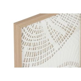 Cuadro Moderno DKD Home Decor Blanco Natural 2 x 40 x 30 cm Set de 2 (2 Unidades)