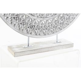 Decoracion Indio DKD Home Decor Blanco 7 x 42 x 37 cm (2 Unidades)