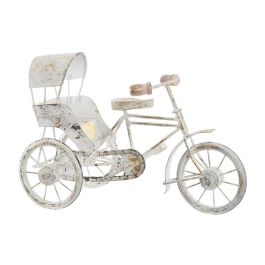 Vehiculo Decoracion Vintage DKD Home Decor Blanco Dorado 16 x 22 x 34.5 cm (2 Unidades) Precio: 60.4395003872. SKU: B1326YPH28