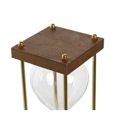 Reloj De Arena Vintage DKD Home Decor Marron Dorado 9 x 23.5 x 9 cm (2 Unidades)