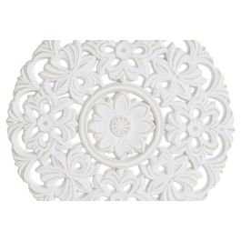 Decoracion Indio DKD Home Decor Blanco 6 x 40 x 30 cm (2 Unidades)