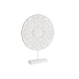 Decoracion Indio DKD Home Decor Blanco 6 x 40 x 30 cm (2 Unidades)