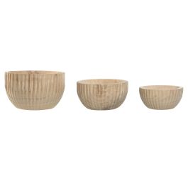 Centro Mesa Tropical DKD Home Decor Natural 29 x 17 x 29 cm Set de 3 (2 Unidades) Precio: 99.95000026. SKU: B1EEBRDAL6