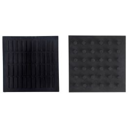 Decoracion Pared Moderno DKD Home Decor Negro 5 x 80 x 80 cm (2 Unidades) Precio: 143.49999961. SKU: B19DJFGVB3