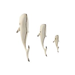 Decoracion Pared Mediterraneo DKD Home Decor Blanco 12 x 46 x 14 cm Set de 3 (2 Unidades) Precio: 64.79000055. SKU: B13Q2NQSMW