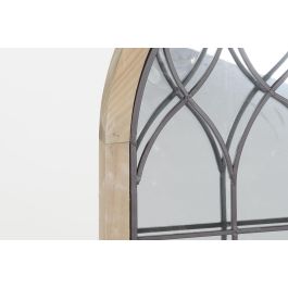 Espejo Cottage DKD Home Decor Marron Negro 3 x 78 x 58 cm (2 Unidades)