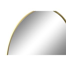 Espejo Glam DKD Home Decor Dorado 1 x 40 x 40 cm (2 Unidades)
