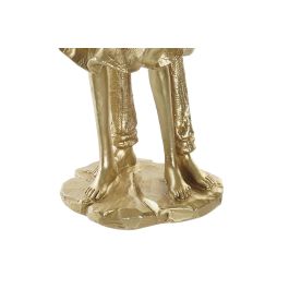 Figura Romantico DKD Home Decor Dorado 10 x 38 x 15.3 cm (2 Unidades)