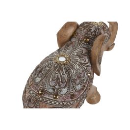 Figura Indio DKD Home Decor Marron Dorado 8.5 x 17.5 x 23 cm (2 Unidades)