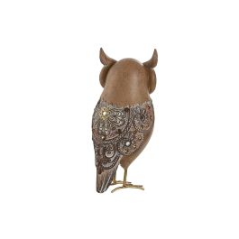 Figura Indio DKD Home Decor Marron Rojo 8 x 18 x 8 cm (2 Unidades)