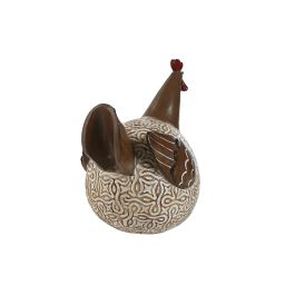 Figura Shabby DKD Home Decor Natural Marron 14 x 20.5 x 18.5 cm (2 Unidades)